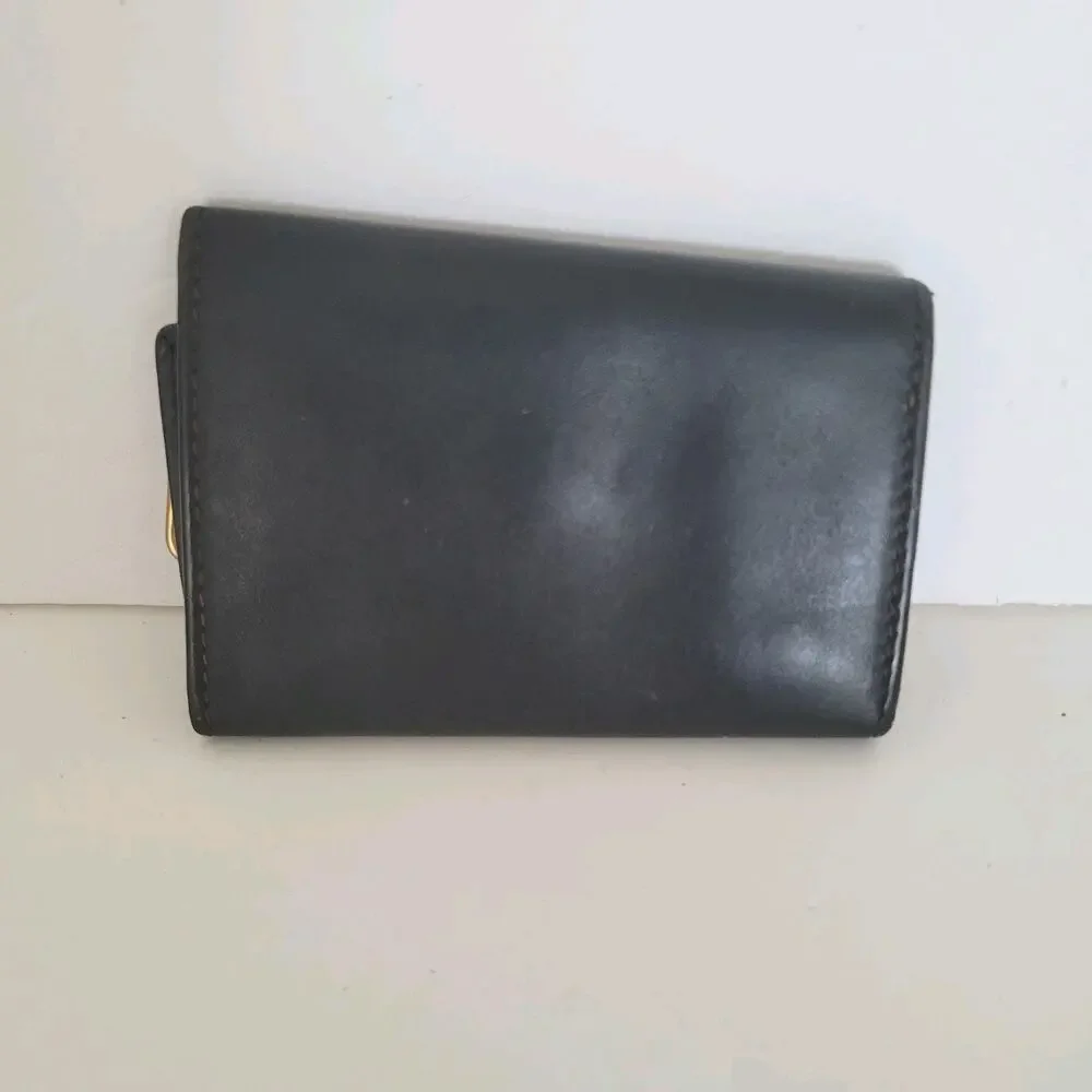 Dunhill Key Case Hooks‎ Holder Wallet Logo Black Trifold Designer Vintage Retro